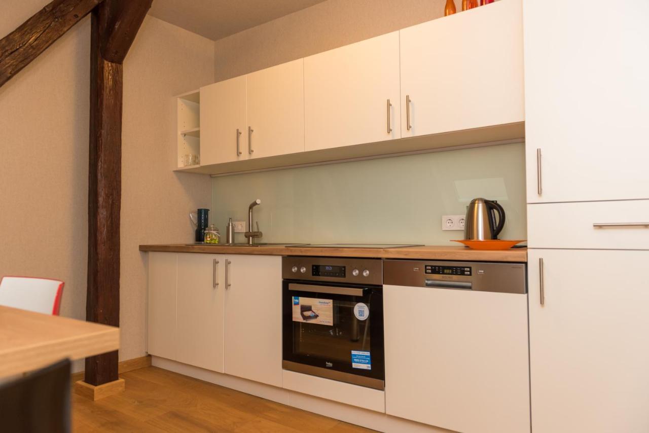 Apartmenthaus Am Dom Junior Suite Mit Parkplatz ツウィッカウ エクステリア 写真